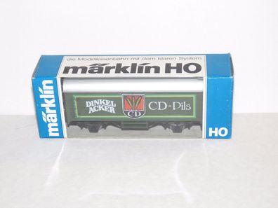 Märklin 4436 - Bierwagen Dinkel Acker CD-Pils Kühlwagen HO - 1:87 Originalverpackung