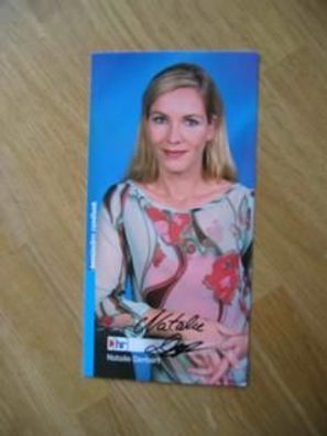 HR Fernsehmoderatorin Natalie Derbort - handsigniertes Autogramm!!!