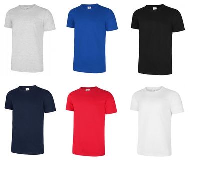 10x T-Shirt XS-4XL weiß schwarz blau rot grau marine Shirt Arbeitsshirt U320