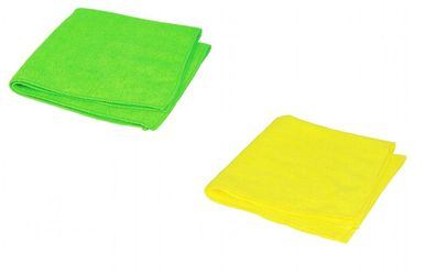 2 Stück Microfasertücher Microtücher Poliertücher Staubtuch Microtuch Wischtuch