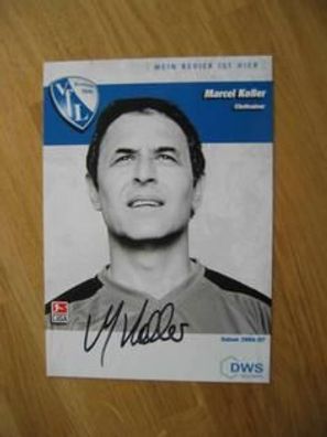 VfL Bochum Saison 06/07 Marcel Koller - handsigniertes Autogramm!!!