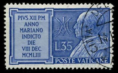 Vatikan 1954 Nr 219 gestempelt X7C4C2A