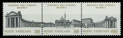 Vatikan 1991 Nr 1043-1045 postfrisch 3ER STR S0161F2