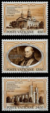 Vatikan 1989 Nr 993-995 postfrisch S016282