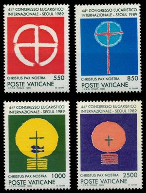 Vatikan 1989 Nr 984-987 postfrisch S016292