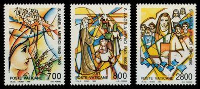 Vatikan 1990 Nr 996-998 postfrisch S016232