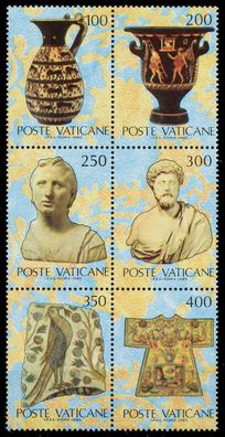 Vatikan 1983 Nr 820-825 postfrisch 6er-BLOCK X7C692E