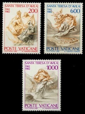 Vatikan 1982 Nr 808-810 postfrisch S01654E