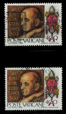 Vatikan 1978 Nr 718-719 gestempelt X7C6AB2