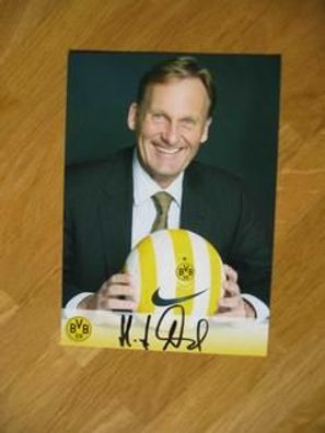 BVB Borussia Dortmund - Hans-Joachim Watzke - handsigniertes Autogramm!!!