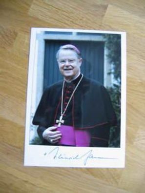 Verstorbener Weihbischof von Münster Heinrich Janssen - handsigniertes Autogramm!!!