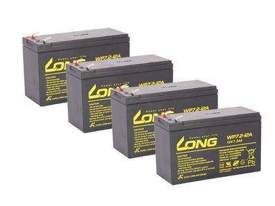 USV Akkusatz kompatibel GXT-1500 AGM Blei Accu Batterie Notstrom UPS VdS