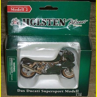 Ducati Supersport 1:18 Modell 2 von Holsten 2003 - Nur einmal Versandkosten !