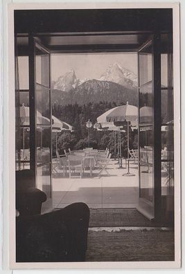 63043 Ak Berchtesgaden Hotel "Berchtesgadener Hof" 1943