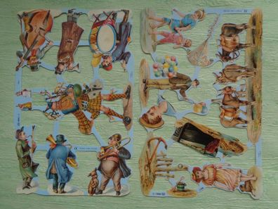 Mamelok England Sheets Chromos Glanzbilderbogen MLP 1765 1766