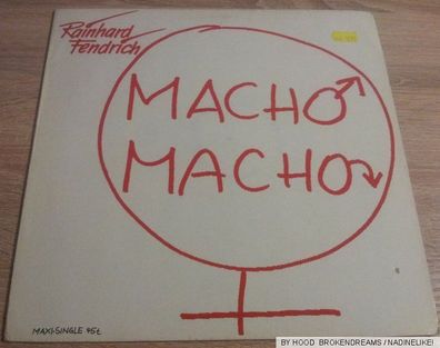 Maxi Vinyl Rainhard Fendrich - Macho Macho