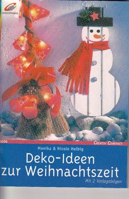Deko - Ideen zur Weihnachtszeit mit 2 Vorlagebögen