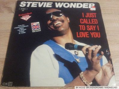 Maxi Vinyl Stevie Wonder - I just called to say i Love You!