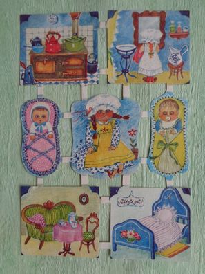 Glanzbilderbogen Planet Verlag Berlin Musinowski A 4-3.711/86 III/9/48...1303