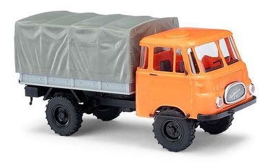 Busch 51602, Robur LO 1800 A, Orange, H0 Automodell 1:87