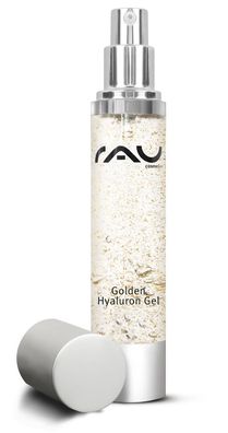 Golden Hyaluron Gel 50 ml luxuriöses Anti-Aging-Gel mit 23kt Gold rau cosmetics