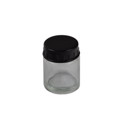 Airbrushpistole Glasbehälter Glas Farbglas Farbtopf Becher Mischglas Leerflasche