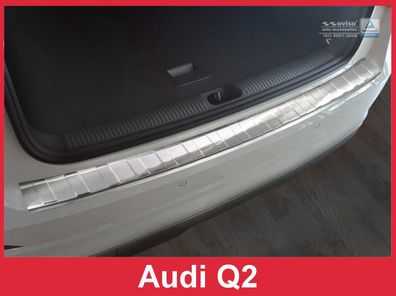 Ladekantenschutz | Edelstahl passend für Audi Q2 crossover 2016-2020