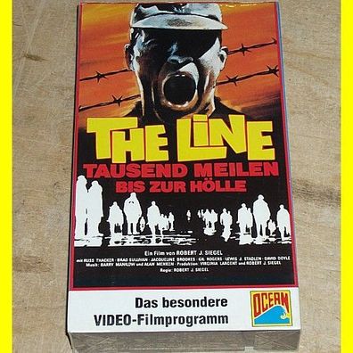 VHS - The Line - Tausend Meilen bis zur Hölle - Noch verschweißt ! Nur einmal Versand