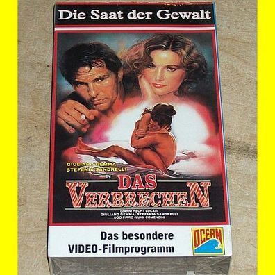 VHS - Das Verbrchen - Noch verschweißt ! Nur einmal Versand