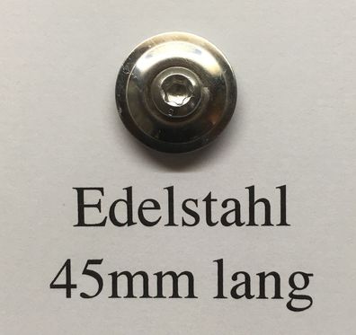 100 Edelstahl Spenglerschrauben 4,5x45mm 2-teilig 20mm Scheibe