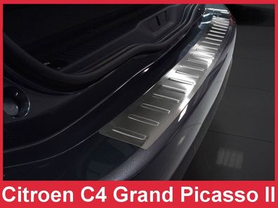 Ladekantenschutz | Edelstahl passend für Citroen Grand C4 Space Tourer (