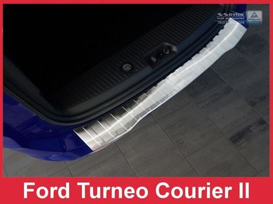 Ladekantenschutz | Edelstahl passend für Ford Tourneo Courier II 2014-2017, FL2017->