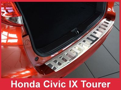 Ladekantenschutz | Edelstahl passend für Honda Civic tourer 2014-2015, FL2015->