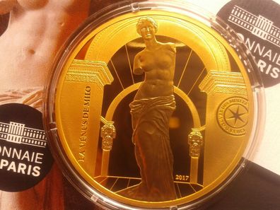 Original 200 euro 2017 PP 1 Unze 31,1g Gold Frankreich Venus von Milo nur wenige Ex