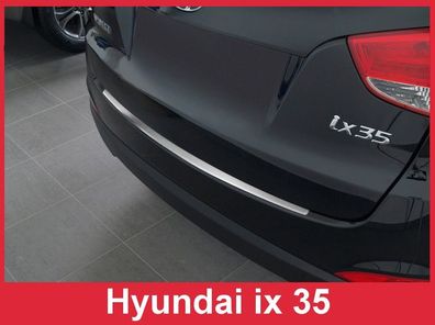 Edelstahl | Ladekantenschutz für Hyundai ix35 2010-