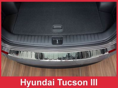 Ladekantenschutz | Edelstahl passend für Hyundai Tucson 2015-2018