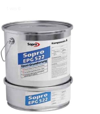 Sopro Epoxi Grundierung EPG 522 Epoxidharz Flüssigharz 4 KG Kombi A + B