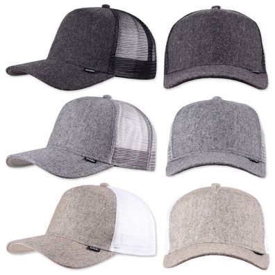 DJINNS Flannel Trucker Cap - Mütze Kappe Meshcap Basecap Neu Cappy Caps Hat