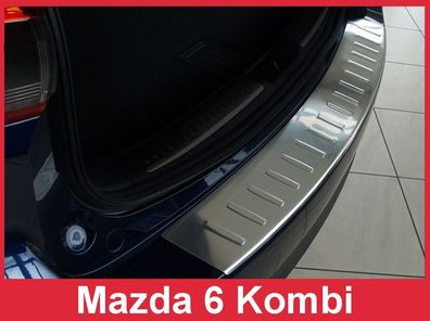 Ladekantenschutz | Edelstahl passend für Mazda 6 III kombi (GJ)