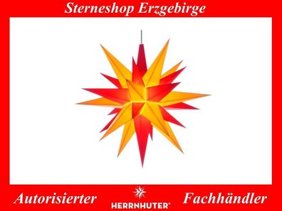 Herrnhuter Stern Ministern A1e gelb-rot LED Kunststoffstern 13 cm vom Fachhändler
