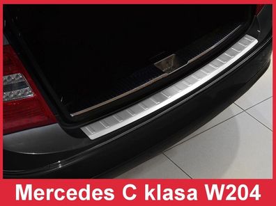 Ladekantenschutz | Edelstahl passend für Mercedes C Class W204 T-Model / AMG