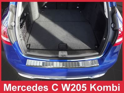 Ladekantenschutz | Edelstahl passend für Mercedes C Class W205 T-model