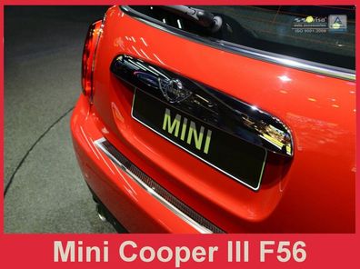 Ladekantenschutz | Edelstahl passend für Mini Cooper III 07.2014->