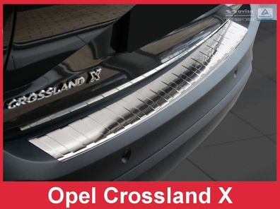 Ladekantenschutz | Edelstahl passend für Opel Crossland X 2017-2020, FL2020->