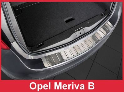 Ladekantenschutz | Edelstahl passend für Opel Meriva B 2010-2013, FL2013->