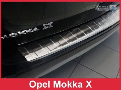 Ladekantenschutz | Edelstahl passend für Opel Mokka X FL2016->