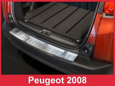 Ladekantenschutz Stoßstangenschutz passend für Peugeot 2008 crossover 2013-2016