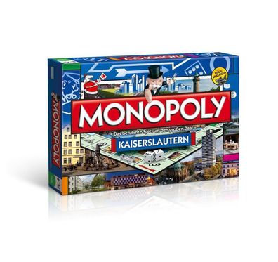 Monopoly Stadtedition City Edition Stadt Kaiserslautern Spiel Brettspiel NEU