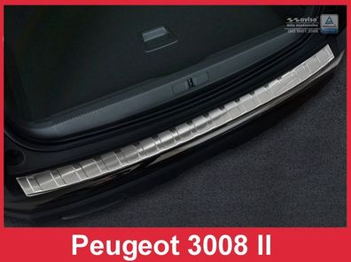 Ladekantenschutz | Edelstahl passend für Peugeot 3008 II crossover 2016->