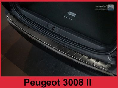 Ladekantenschutz | Edelstahl passend für Peugeot 3008 II crossover 2016->